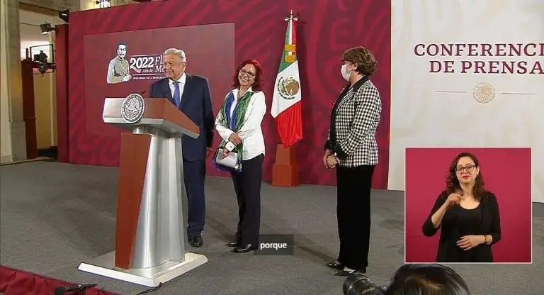 Leticia Ramírez es la nueva secretaria de Educación Pública. Foto: captura de pantalla.