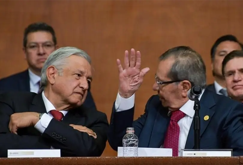 Porfirio Muñoz Ledo criticó a AMLO. Porfirio Muñoz Ledo criticó a AMLO.