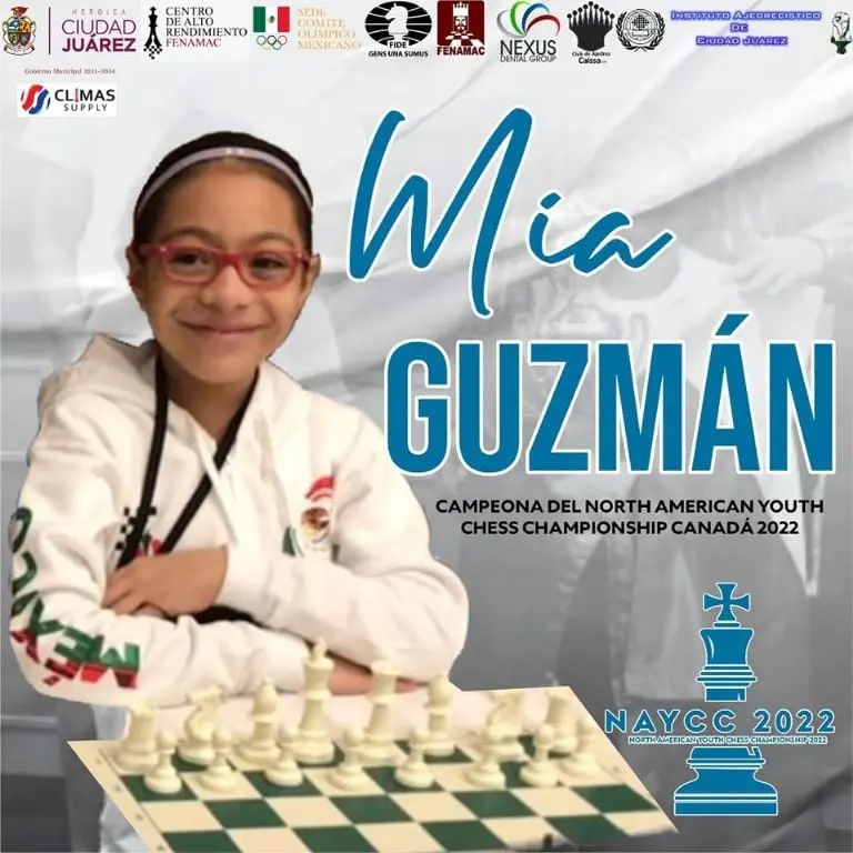 Mia Guzmán gana primer lugar en categoría U-10 infantil - Facebook