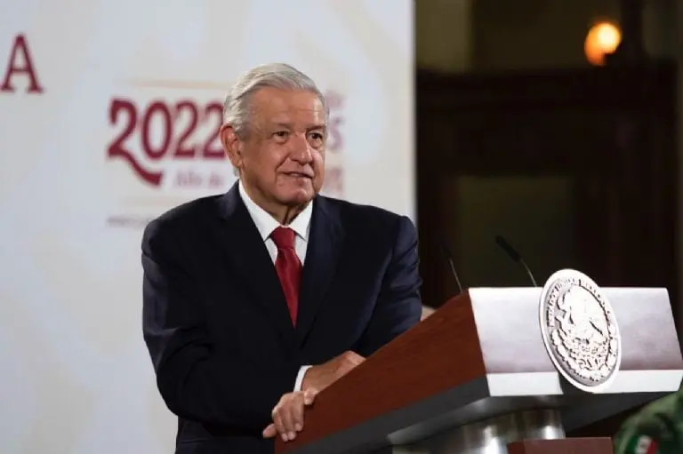 AMLO envía condolencias por asesinato de hijo de alcalde de Celaya. Foto: Presidencia.