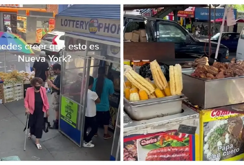 Tianguis mexicano en Nueva York