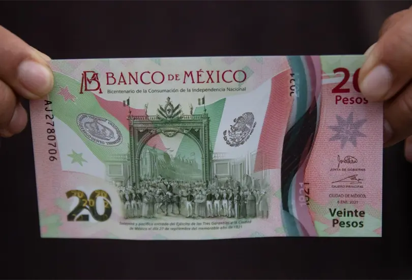 Adi&oacute;s al bonito billete de 20 pesos