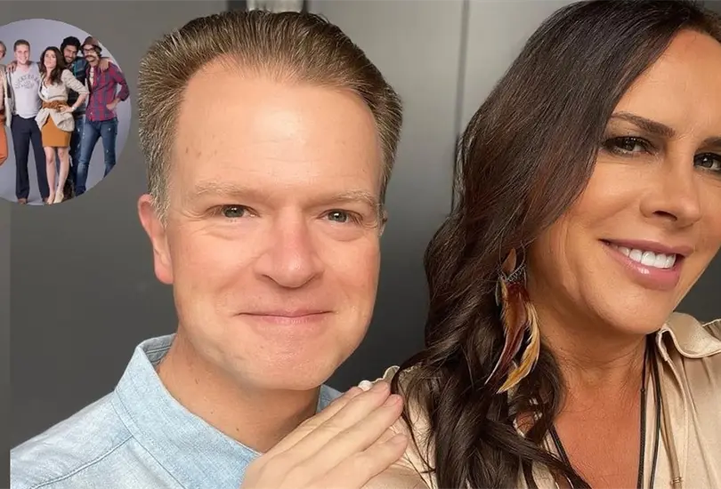 Arturo L&oacute;pez Gavito y Karla Gasc&oacute;n. 