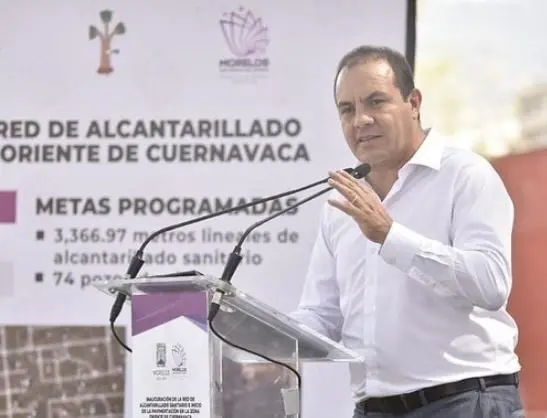 Es el actual gobernador de Morelos.