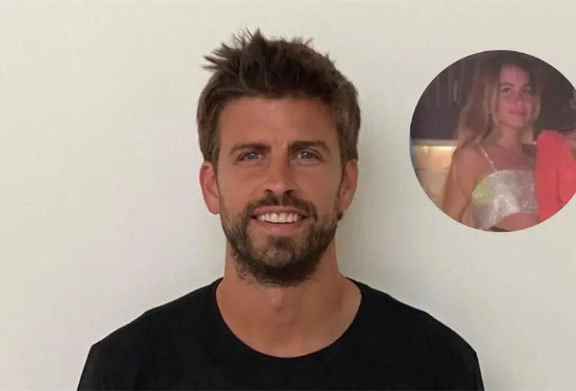 Captan a Piqué con su nueva novia en una boda Captan a Piqué con su nueva novia en una boda