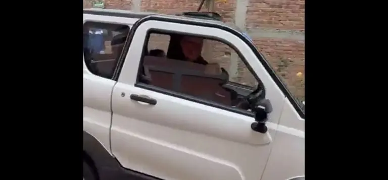 El auto eléctrico que se venderá en México. Foto: captura de pantalla.