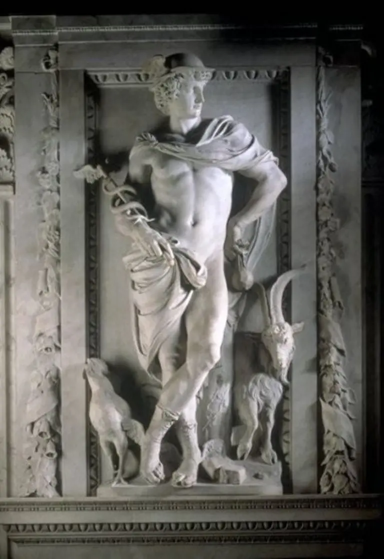 En la mitología romana Mercurio es el Dios mensajero de los Dioses. Conocido por su agilidad y rapidez. Foto: Wikimedia.