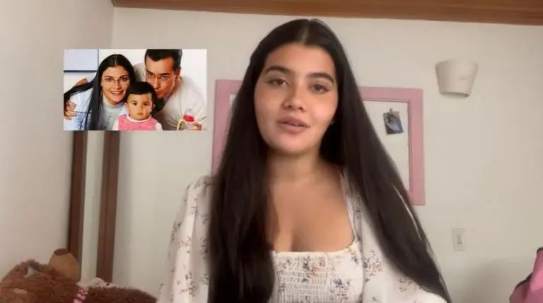 Así luce ahora la hija de Betty y don Armando. Foto: captura de pantalla.