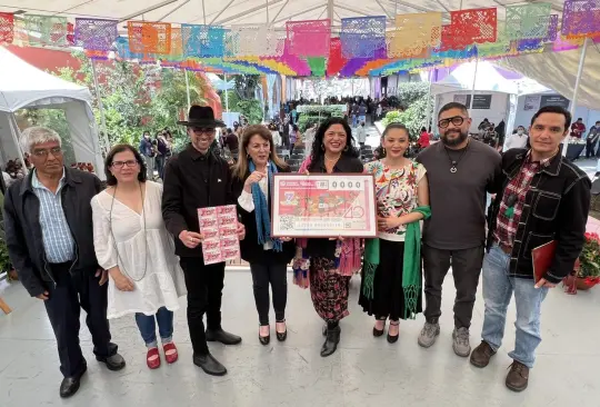 El billete lleva impreso el mural Tejedores de Sueños de los artistas urbanos Sego Ovbal y Saner Edgar, que se encuentra dentro del Museo Nacional de las Culturas Populares 