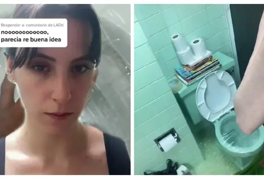 Joven inunda su baño por seguir tutorial de TikTok