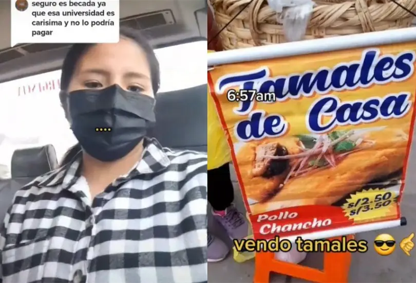La joven, originaria de Per&uacute;, vende tamales todos los d&iacute;as con su madre para pagar una de las mejores universidades del pa&iacute;s sudamericano.