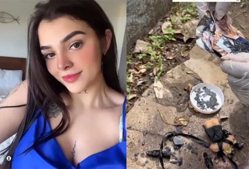 El youtuber Lalo Escalante encontr&oacute; magia negra contra la famosa modelo de OnlyFans en un cementerio