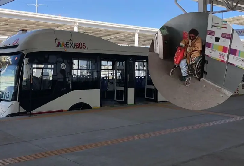 La abuelita fue auxiliada por las autoridades tras pasar una noche abandonada. 