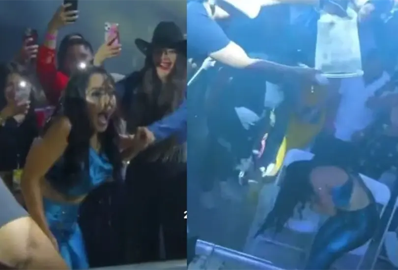 Eduin Caz le jug&oacute; una broma a su esposa. 