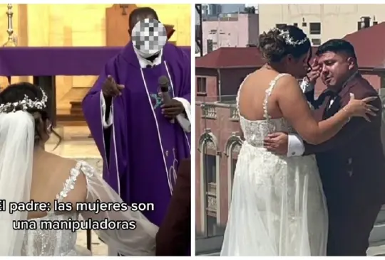 Sacerdote le arruina la boda a una pareja