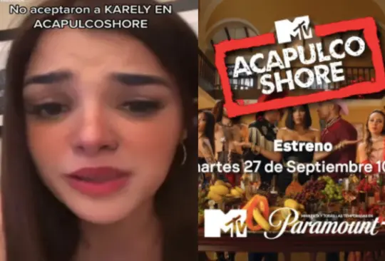 Karely Ruiz reveló que la rechazaron de Acapulco Shore Créditos: Especial 