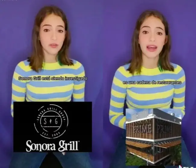 La exempleada confirmó que si hay prácticas discriminatorias en la famosa cadena de restaurantes Créditos:@Sof.otero La exempleada confirmó que si hay prácticas discriminatorias en la famosa cadena de restaurantes Créditos:@Sof.otero
