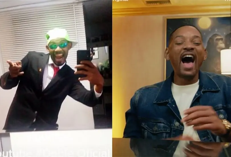 El doble de Will Smith caus&oacute; sensaci&oacute;n en las calles. 