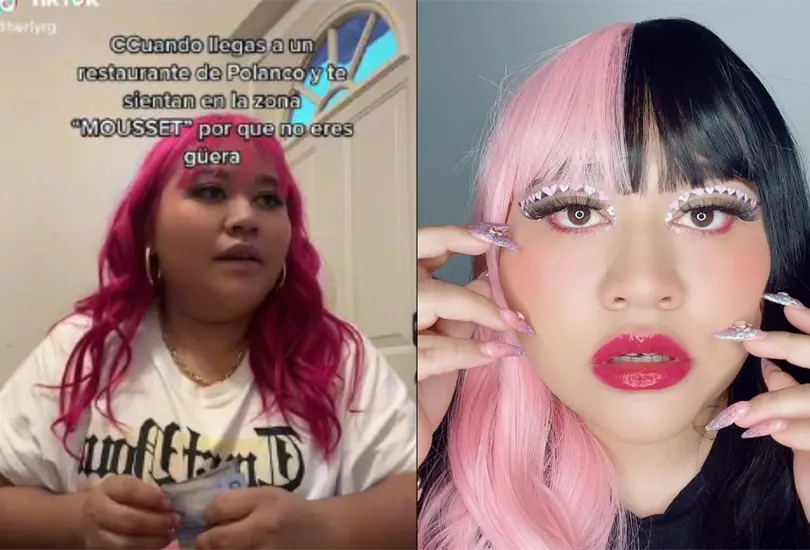 A trav&eacute;s de su cuenta de Twitter, la joven asegur&oacute; que fue discriminada en el restaurante Mochomos, luego de que una empleada le confesara que la mandaron a esconder por su tinte de cabello rosa