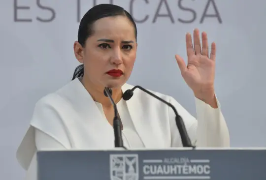 Sandra Cuevas, alcaldesa de Cuauhtémoc, Ciudad de Méxixo