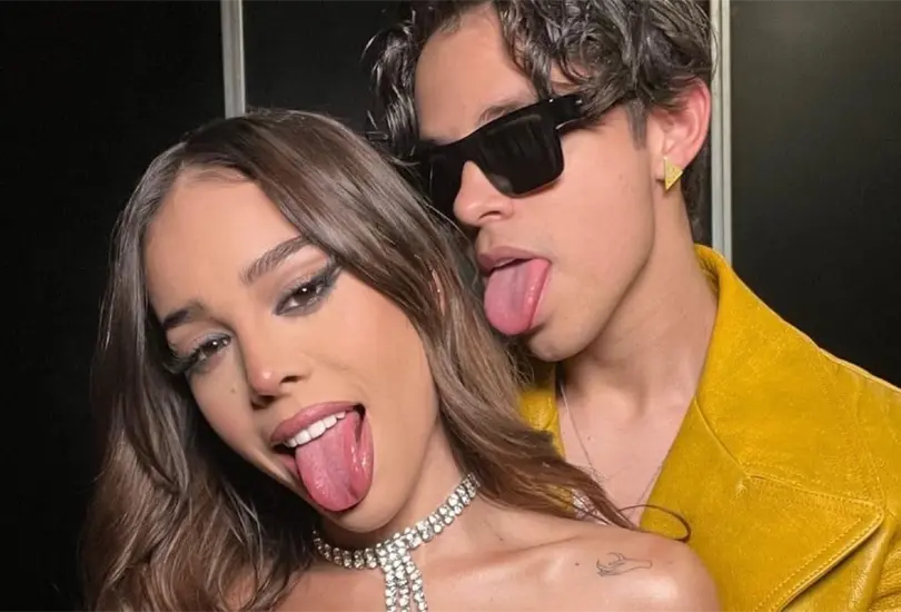 Danna Paola y Alex Hoyer