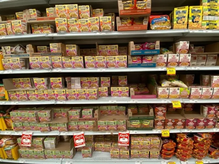 Hay una gran oferta de sopas instantáneas en México debido al gran éxito que tienen en nuestro país. Foto: Cuartoscuro.