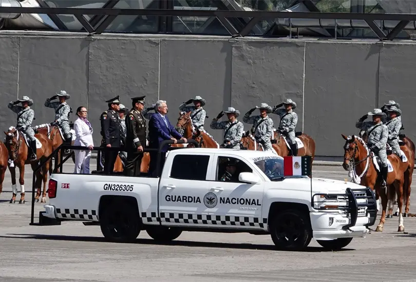AMLO respondi&oacute; a opositores sobre acuerdo de la Guardia Nacional. 