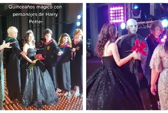 Joven celebra XV años con temática de Harry Potter