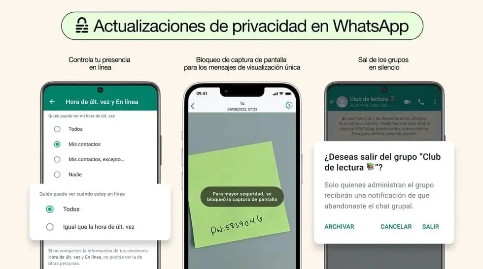 Nuevas inesperadas funciones de WhatsApp para este mes