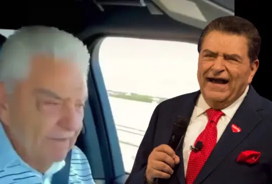 Don Francisco reapareció como conductor de Uber. 