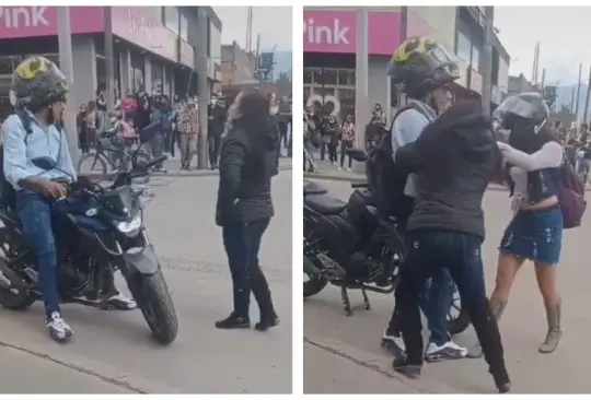 Mujer encuentra a esposo con su amante Mujer encuentra a esposo con su amante