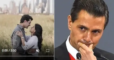 Y su papá Enrique no va