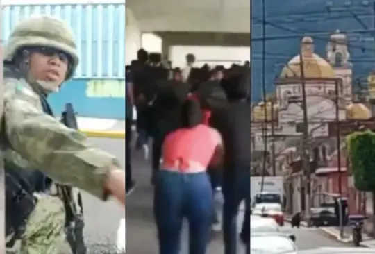 Videos muestran el momento en que  las detonaciones sembraron terror entre la población Créditos: Especial 