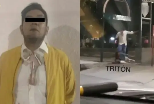 Luego de que el video se hiciera viral, el sujeto fue identificado y detenido por elementos de la SSC-CDMX