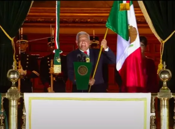El presidente de la Rep&uacute;blica modific&oacute; la arenga y grit&oacute; un "&iexcl;Muera la corrupci&oacute;n!" Cr&eacute;ditos: Especial 