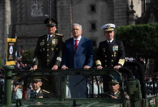 En su discurso en la ceremonia del Desfile por el 212 aniversario del inicio de la Independencia de México en el Zócalo de la Ciudad de México, AMLO indicó que presentará una propuesta ante la ONU para instaurar un comité de diálogo y paz