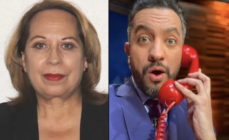 Chumel Torres y Bertha Caraveo