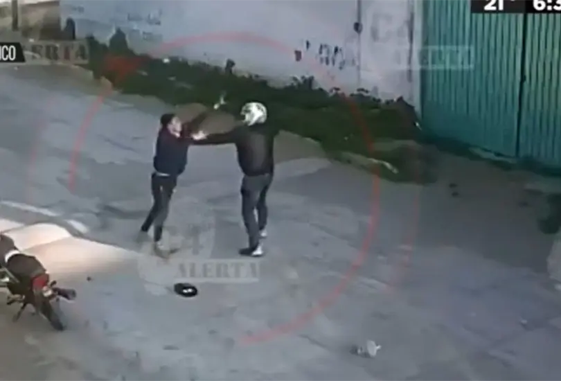 El ladr&oacute;n dispar&oacute; contra el joven quien hab&iacute;a logrado golpearlo en varias ocasiones