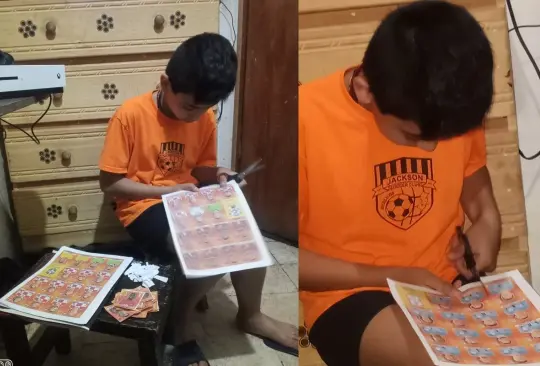 El padre de familia se las ingenió para poder cumplir el sueño de su hijo pese a que no tenía mucho dinero para poder llenar el álbum de la Copa del Mundo publicado por Panini