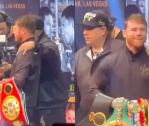 VIDEO| Fan sorprende al ´Canelo´ Álvarez con extraña petición: "Hazle un hijo a mi esposa"