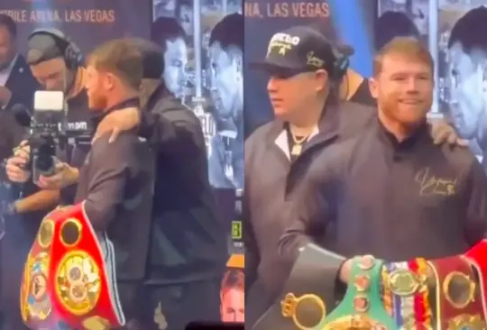 El boxeador mexicano no dudó en reaccionar a la extraña petición Créditos: Captura de video 