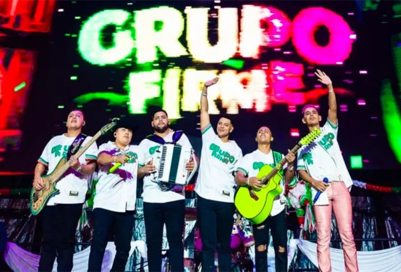 Grupo Firme se presentar&aacute; en el Z&oacute;calo capitalino este 25 de septiembre Cr&eacute;ditos: Instagram / @grupofirme 