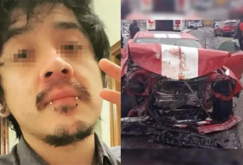 El autom&oacute;vil del youtuber habr&iacute;a provocado una carambola donde seis personas perdieron la vida Cr&eacute;ditos: Especial 