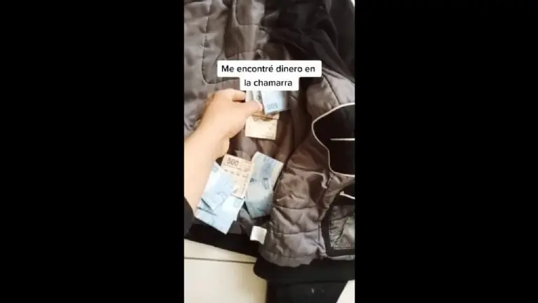 El hombre devolvió todo el dinero - Tomada de video