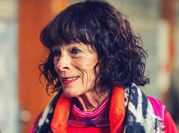 Era una anciana que estaba en el refugio.