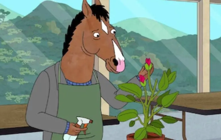 Esta serie animada presentó a un caballo humanoide que se enfrenta a la depresión, soledad y adicciones.