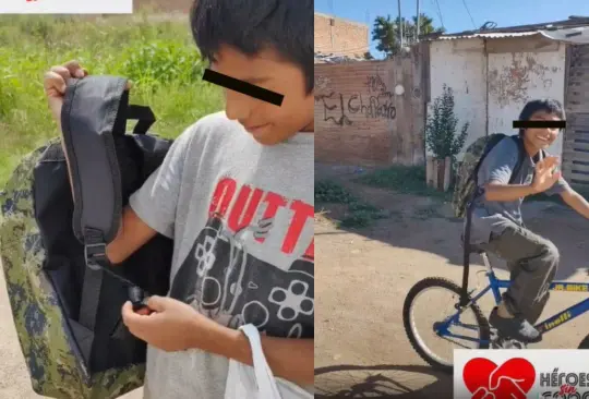 El pequeño rompió en llanto al ver su nueva bicicleta por lo que le pidió al generoso hombre que lo dejara abrazarlo como muestra de gratitud El pequeño rompió en llanto al ver su nueva bicicleta por lo que le pidió al generoso hombre que lo dejara abrazarlo como muestra de gratitud