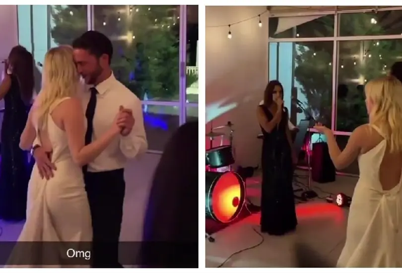 Hombre infiel contrata a su exnovia para cantar en su boda