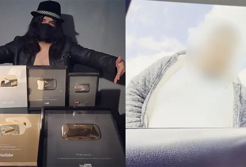 El youtuber mexicano realizaba su famosa broma que consiste en regalar galletas de la suerte con insultos, hecho que molest&oacute; a un individuo que termin&oacute; por sacar un arma de fuego y robarle 3 mil pesos