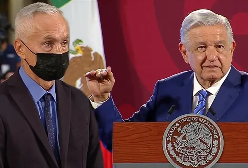 Jorge Ramos acudi&oacute; a la conferencia de prensa ma&ntilde;anera. 
